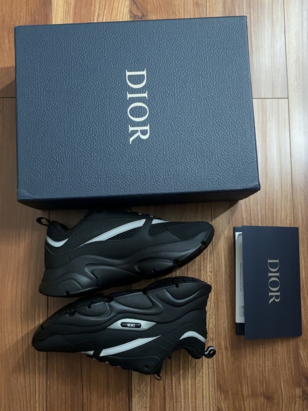 Dior Men’s Black & White Chunky Sneakers